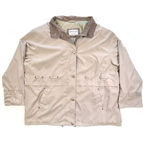 Braetan Plus 3X Beige Polyester Coat - Picture 1 of 8